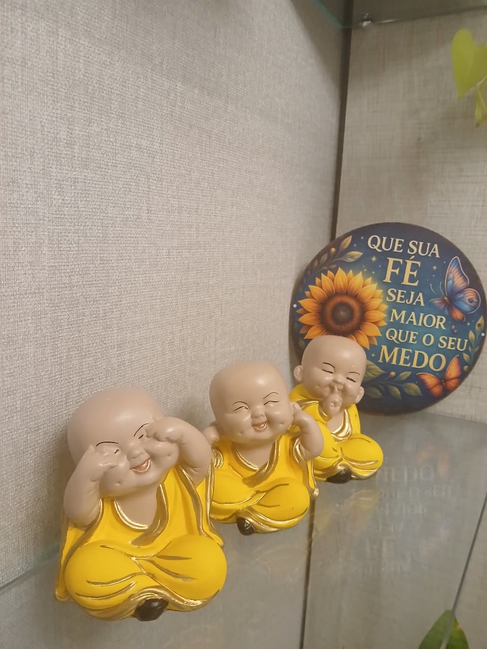 Detalhes da sala de massoterapia de Eliane Ramos na Zona Sul de Porto Alegre